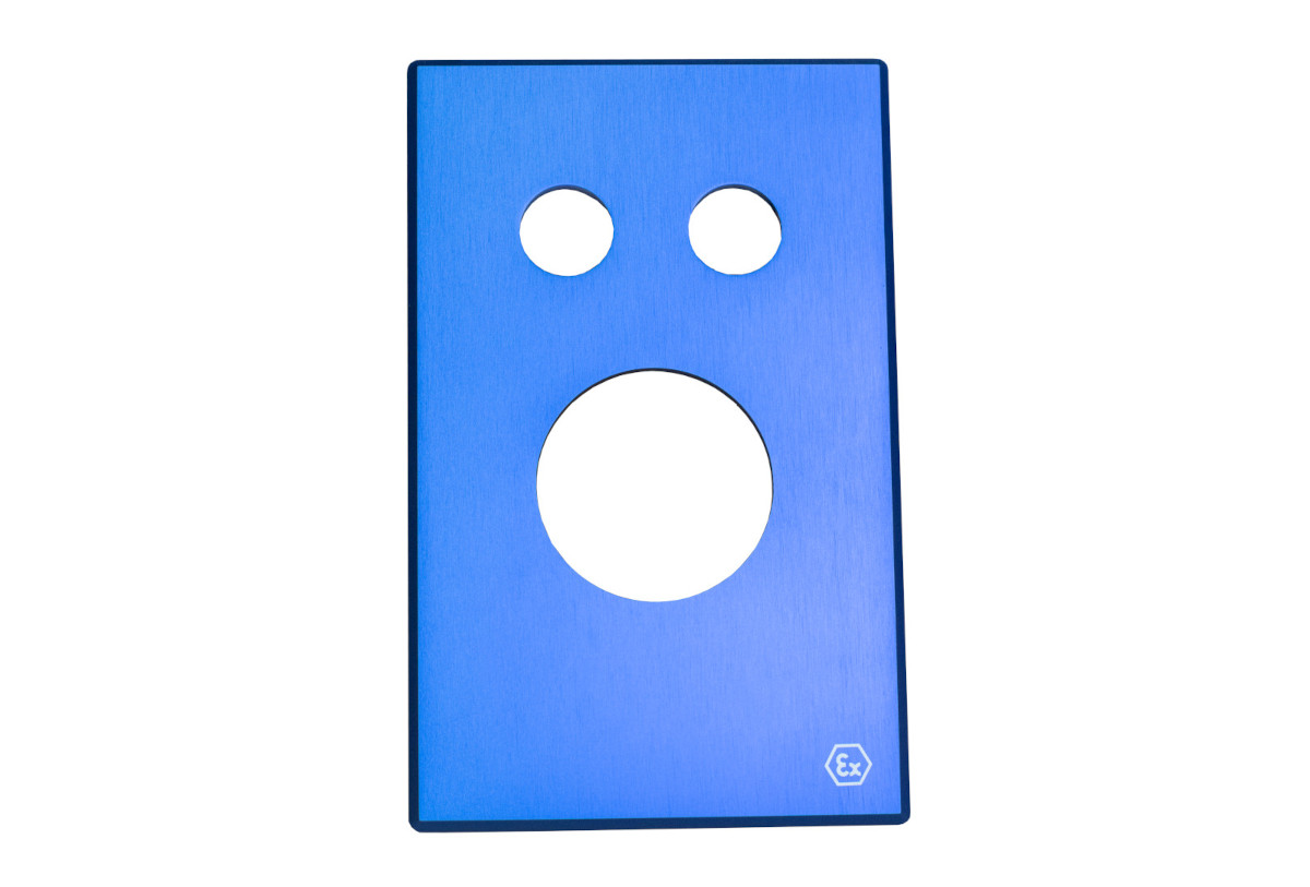 Eloxiertes Aluminum-Interface